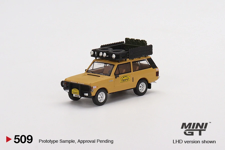 MiniGT #509 Range Rover 1982 Camel Trophy Papua New Guinea Team USA