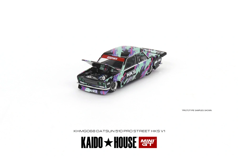 MiniGT #068 Datsun 510 Pro Street HKS V1