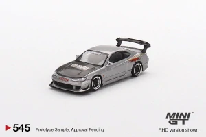 MiniGT #545 Nissan Silvia Top Secret (S15) Silver