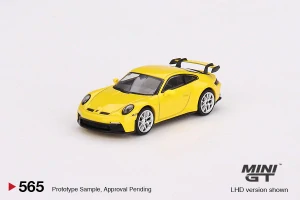 MiniGT #565 Porsche 911 (992) GT3 Racing Yellow
