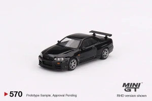 MiniGT #570 Nissan Skyline GT-R (R34) V-Spec Black Pearl