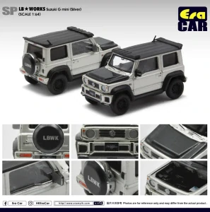 LB Works Suzuki G Mini (Silver) 1:64 Era Car