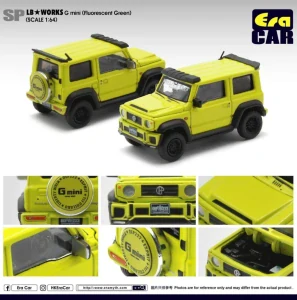 LB Works Suzuki G Mini (Fluorescent Green) 1:64 Era Car