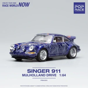 Pop Race 1:64 Hong Kong Porsche Singer Mulholland Drive