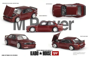MiniGT #162 BMW M3 (E30) Kaido GT V1