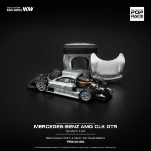 Pop Race 1:64 Mercedes Benz CLK GTR