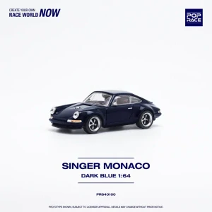 Pop Race 1:64 Porsche Singer Monaco 