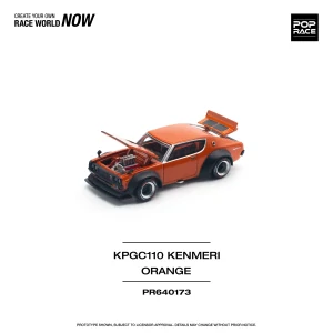 Pop Race 1:64 Nissan Skyline GT-R V8 Drift (Kenmeri)