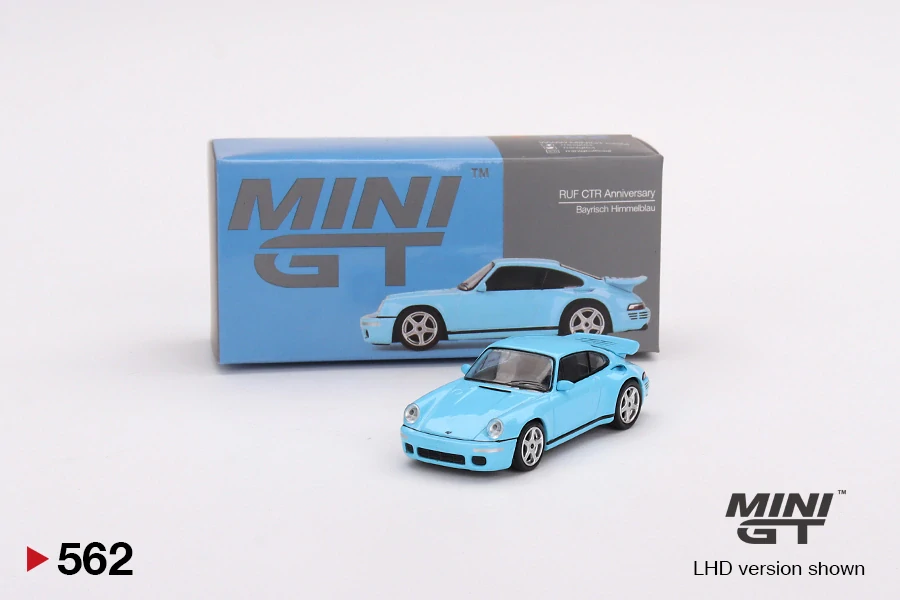 MiniGT #562 RUF CTR Anniversary Bayrisch Himmelblau