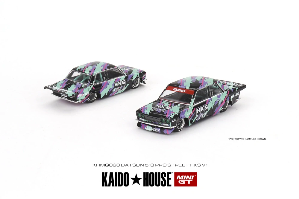 MiniGT #068 Datsun 510 Pro Street HKS V1