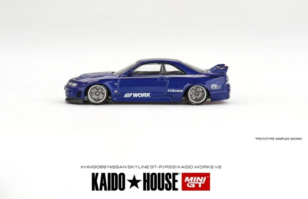 MiniGT #089 Nissan Skyline GT-R (R33) Kaido Works V2