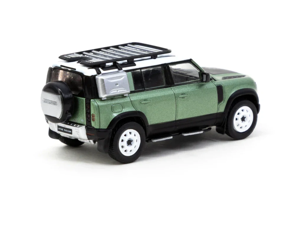 Land Rover Defender 110 Green metallic 1:64 tarmac