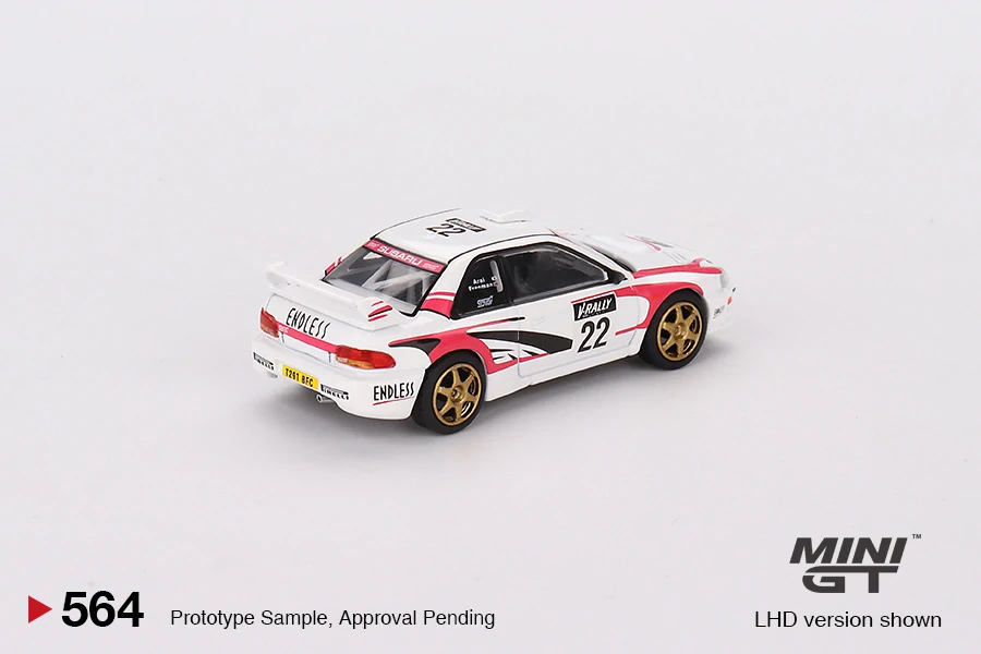 MiniGT #564 SUBARU Impreza WRC98 1999 Rally Tour de Corse #22