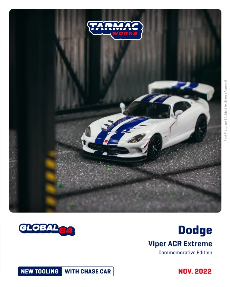 Dodge Viper ACR Extreme Commemorative Edition 1:64 tarmac