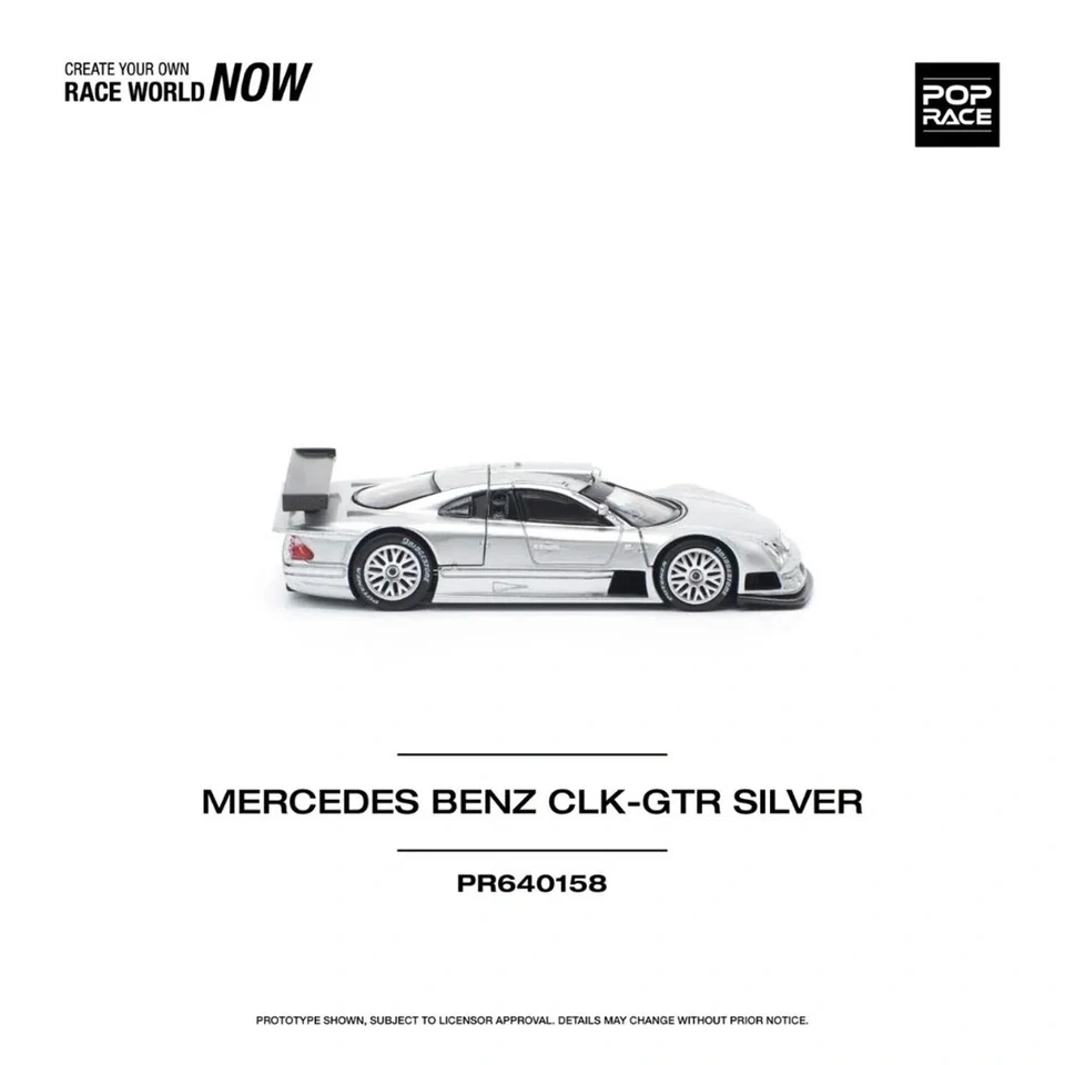 Pop Race 1:64 Mercedes Benz CLK GTR