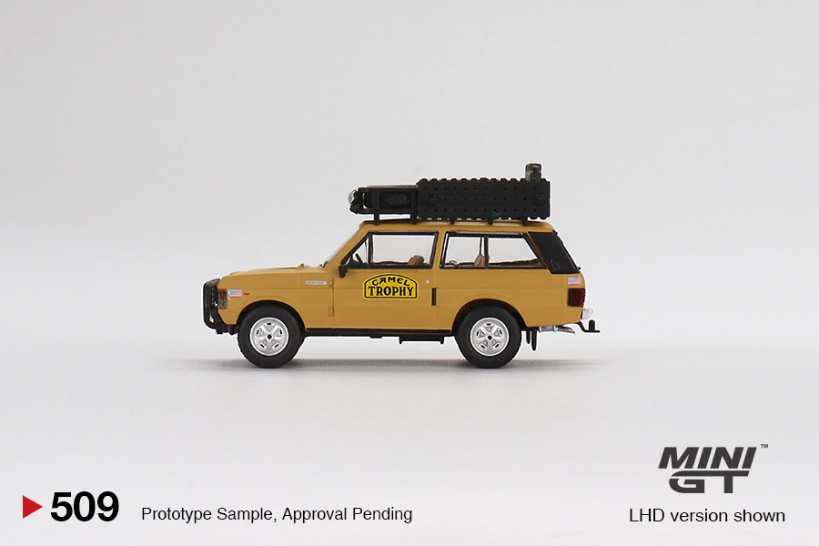 MiniGT #509 Range Rover 1982 Camel Trophy Papua New Guinea Team USA