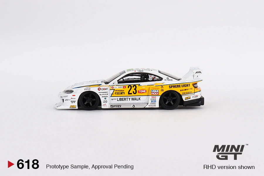 MiniGT #618 Nissan LB-Super Silhouette S15 SILVIA #23 2022 Goodwood Festival of Speed