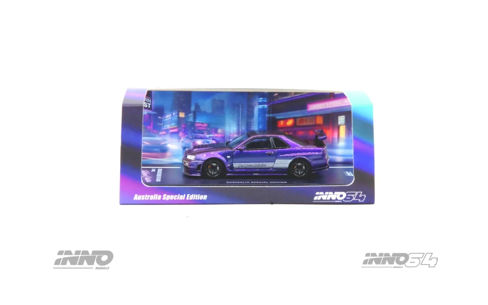 NISSAN SKYLINE GT-R (R34) Z-Tune “ENDGAME” Australia Special Edition 1:64 INNO64